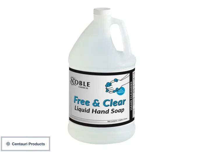 Noble Free & Clear RTU Liquid Hand Soap 1gal