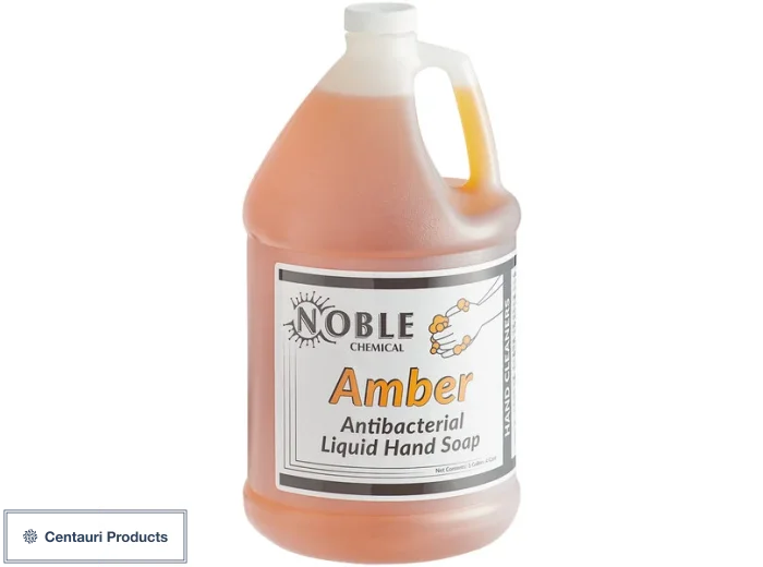 Noble Amber RTU Liquid Antibacterial Hand Soap 1gal