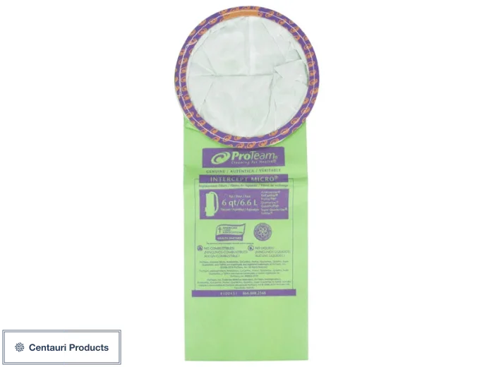 ProTeam Backpack Vacuum Bags 10qt 10/pk (100431)