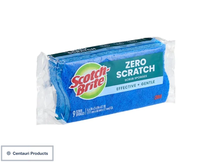 Scotch-Brite Zero Scratch Scrub Sponge 9pk