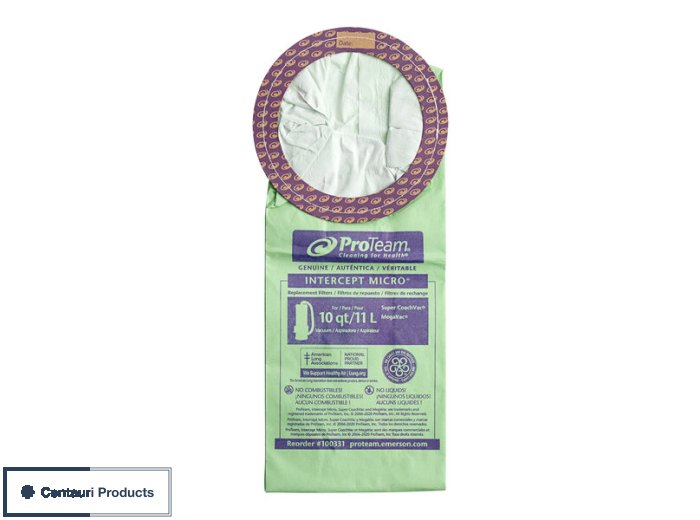 ProTeam Backpack Vacuum Bags 10qt 10/pk (100331)