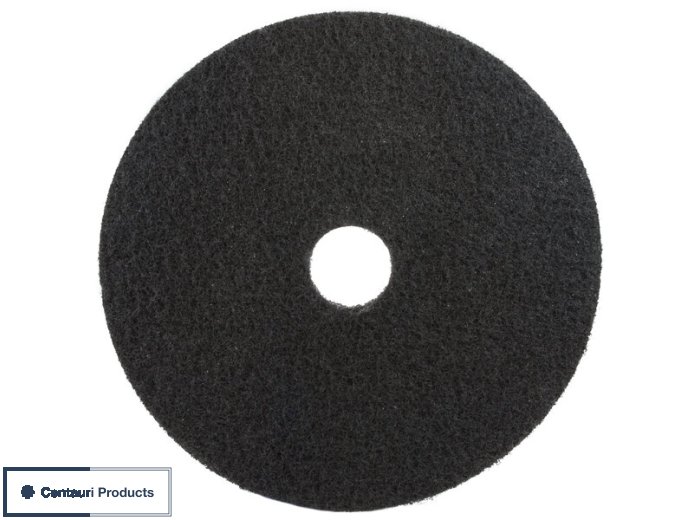 Black Stripping Floor Pad 5/cs