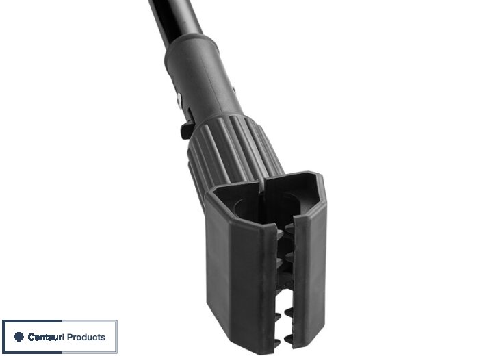 60" Black Jaw -Style Mop Handle - Fiberglass