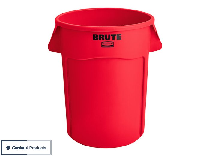 Brute Round Trash Can