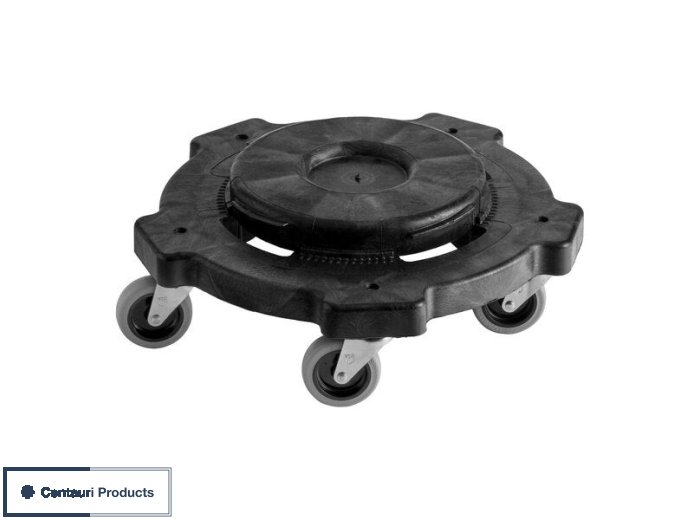 Commercial Round Trash Can Dolly