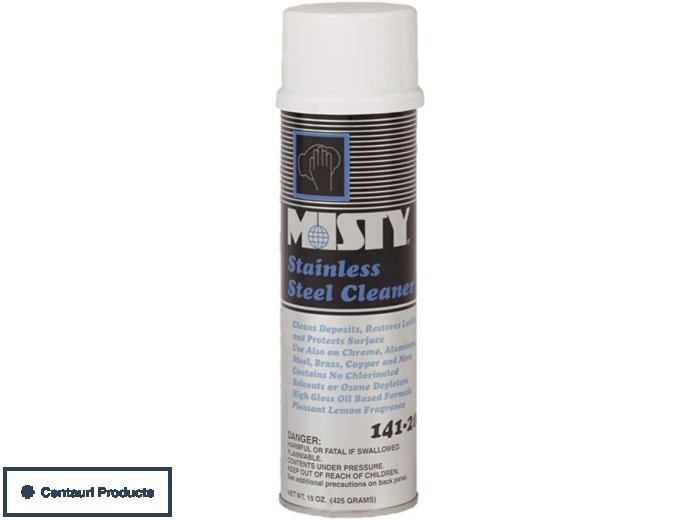 MISTY Heavy-Duty Stainless Steel Cleaner 12.5oz 1can