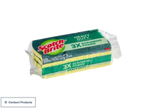 3M Scotch-Brite Heavy-Duty Scrub Sponge 9pk