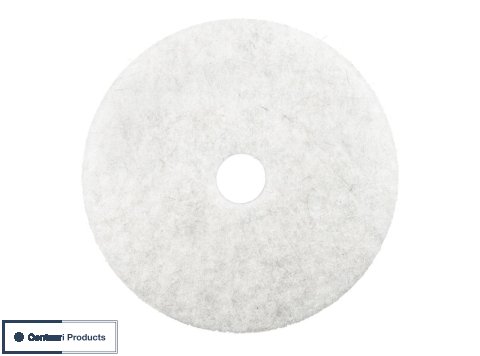 White Super Polishing Floor Pad 5/cs