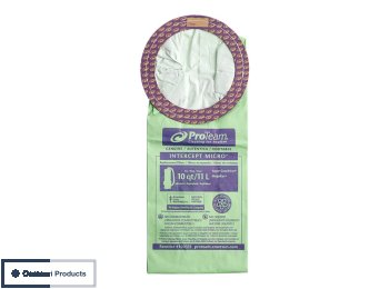 ProTeam Backpack Vacuum Bags 10qt 10/pk (100331)