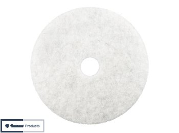 White Super Polishing Floor Pad 5/cs