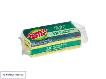 3M Scotch-Brite Heavy-Duty Scrub Sponge 9pk
