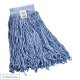 32oz Blue Rayon Cut-End Wet Mop Head w/ 5" Headband
