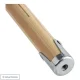 LVX Wooden Mop Handle w/ Metal Threads